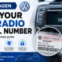 Volkswagen radio serial number guide for finding a VW radio code