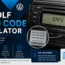 VW Golf radio code calculator for finding a Volkswagen Golf radio code