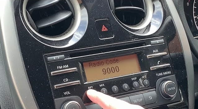 Nissan Radio Code From VIN Number
