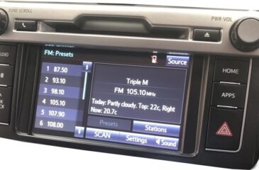 Toyota radio model