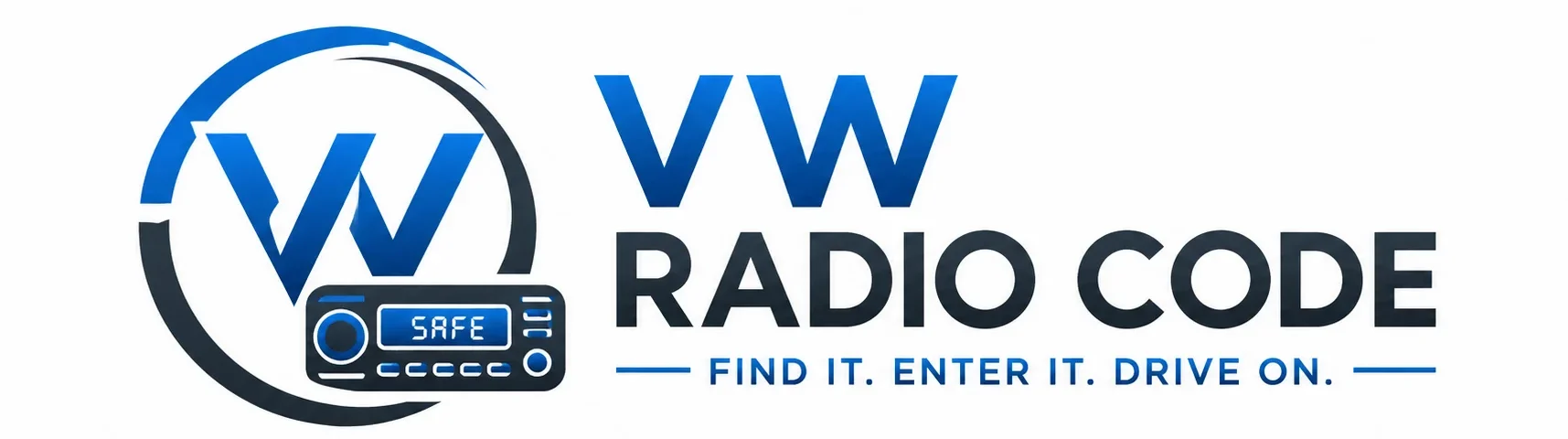VWRadiocode.com Volkswagen radio code logo