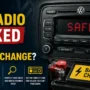 VW radio locked after battery change