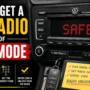 How to get a VW radio out of SAFE mode